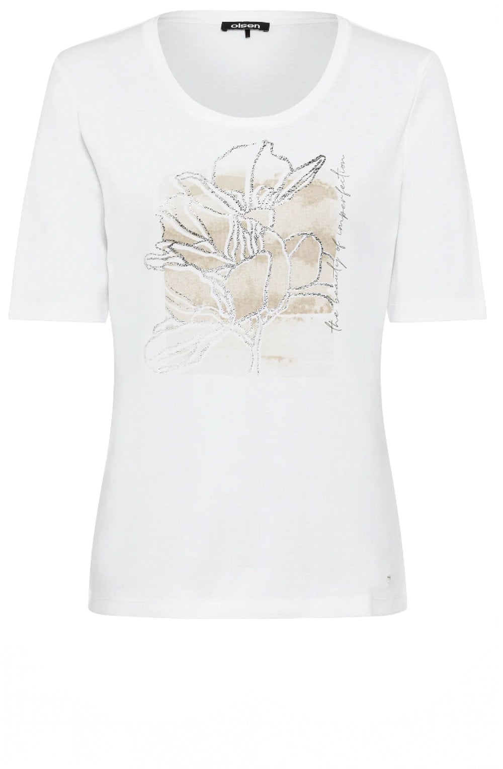 The Beauty of Imperfection White Edda Top