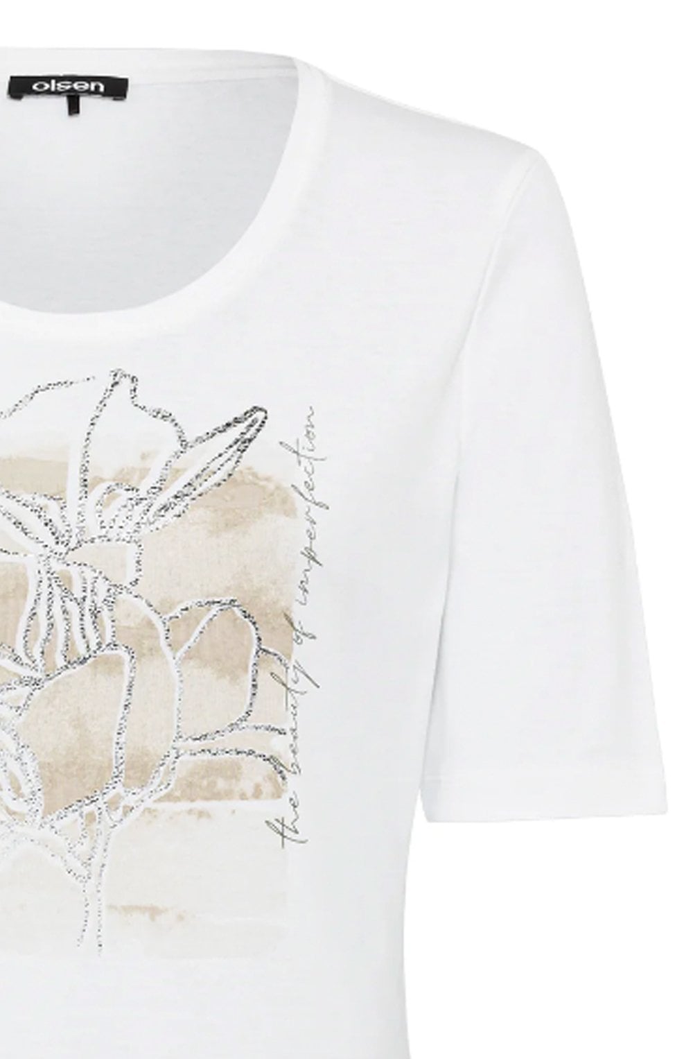 The Beauty of Imperfection White Edda Top