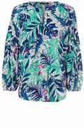 Tropical Print Blouse