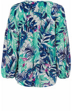 Tropical Print Blouse