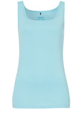 Turquoise Broad Strap Vest