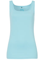 Turquoise Broad Strap Vest