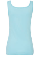 Turquoise Broad Strap Vest