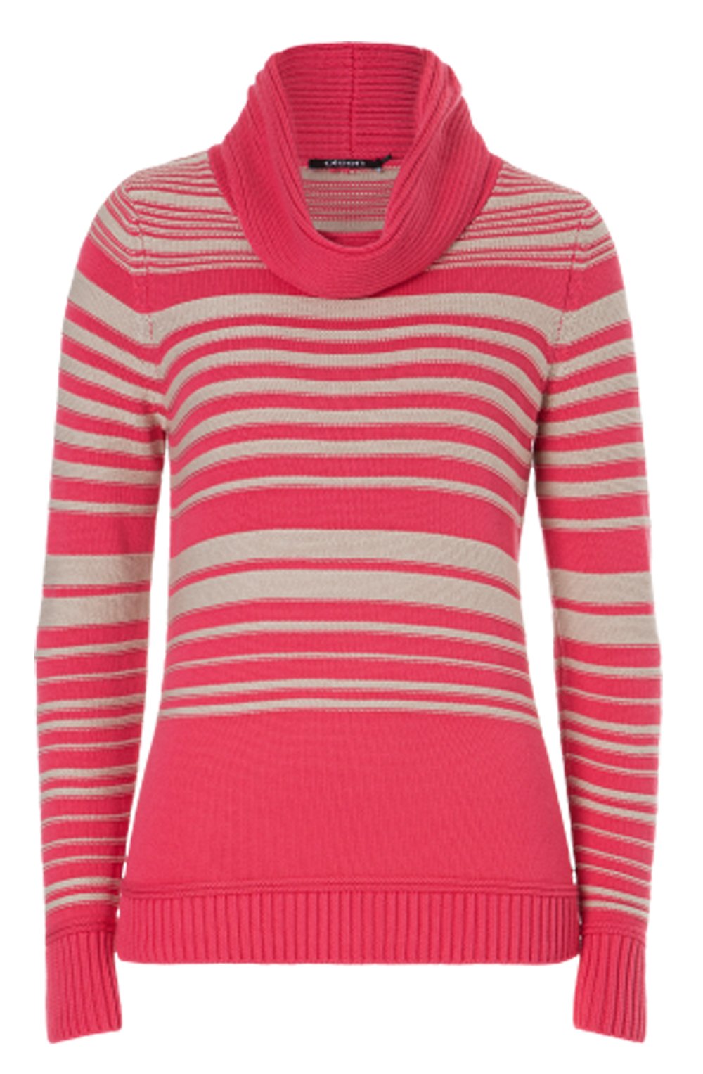 Turtleneck sweater rose blush