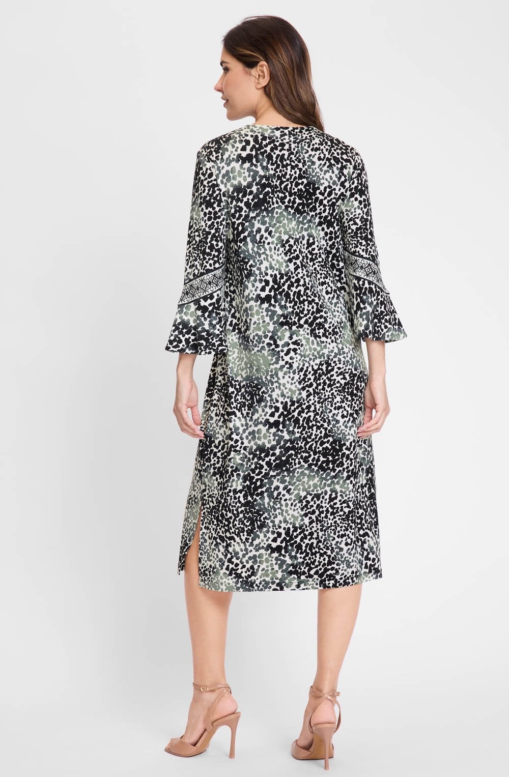 Urban Jungle Khaki Jersey Dress