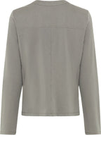 Urban Jungle Khaki Linen and Jersey Mix Jacket