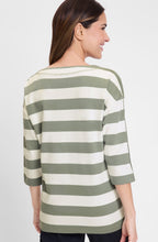 Urban Jungle Khaki Striped Henny Sweatshirt