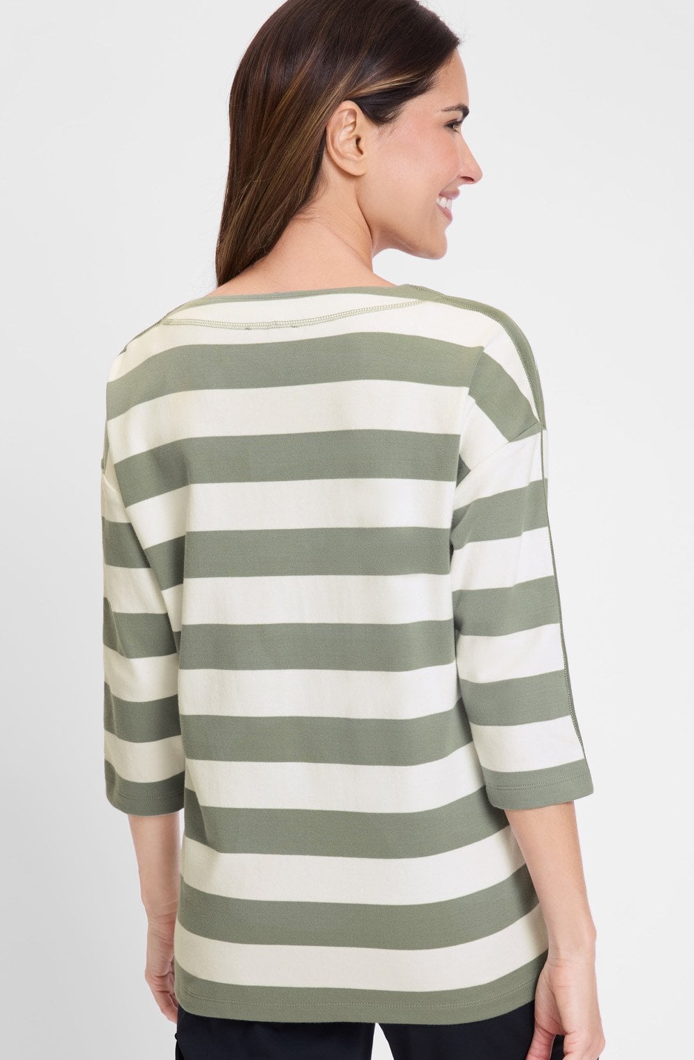 Urban Jungle Khaki Striped Henny Sweatshirt