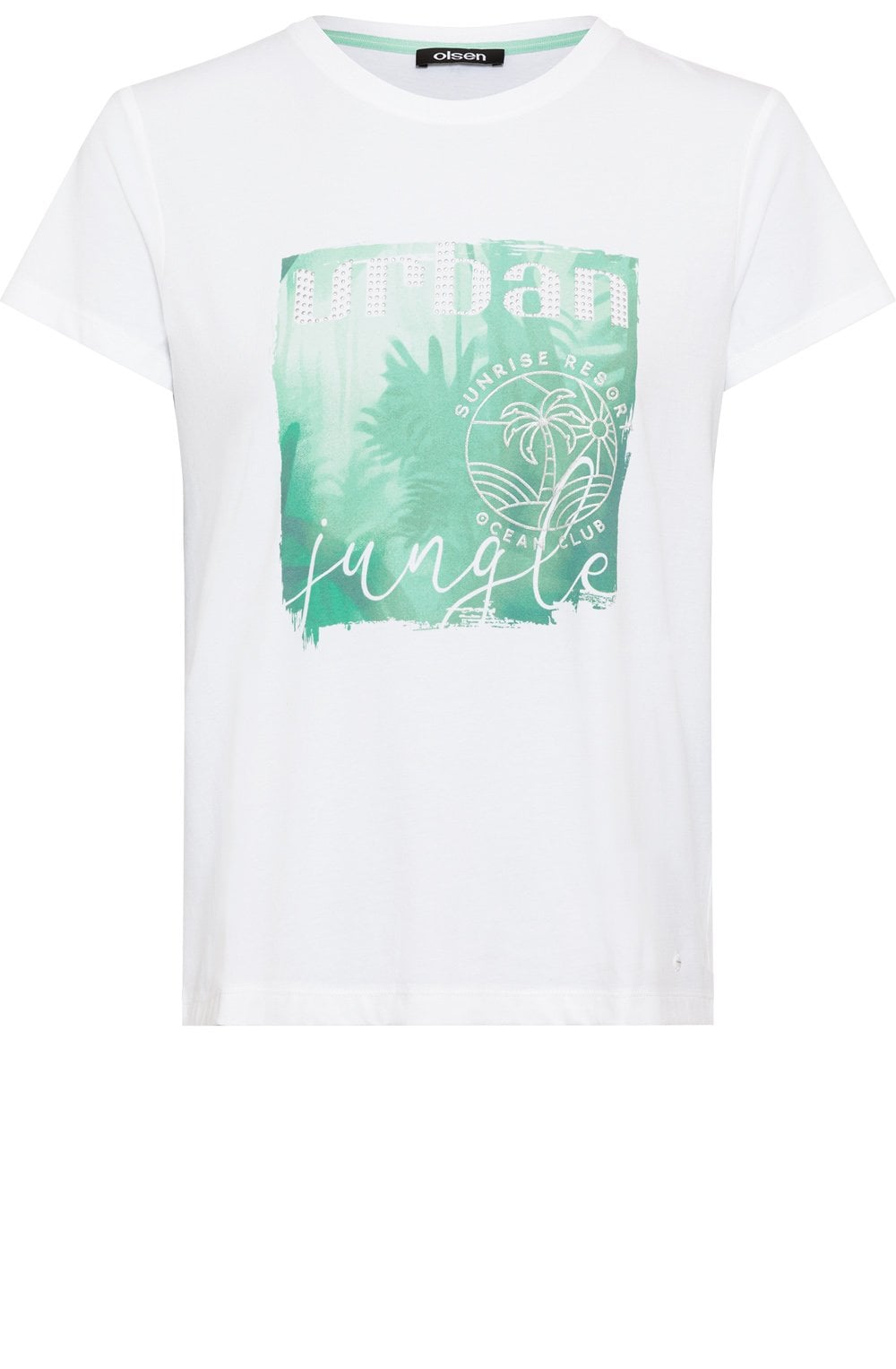 Urban Jungle Placement Print Hannah T Shirt