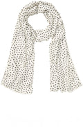 Urban Lights Canvas Beige Hearts Scarf