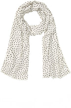 Urban Lights Canvas Beige Hearts Scarf