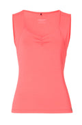 V neck wide strap vest