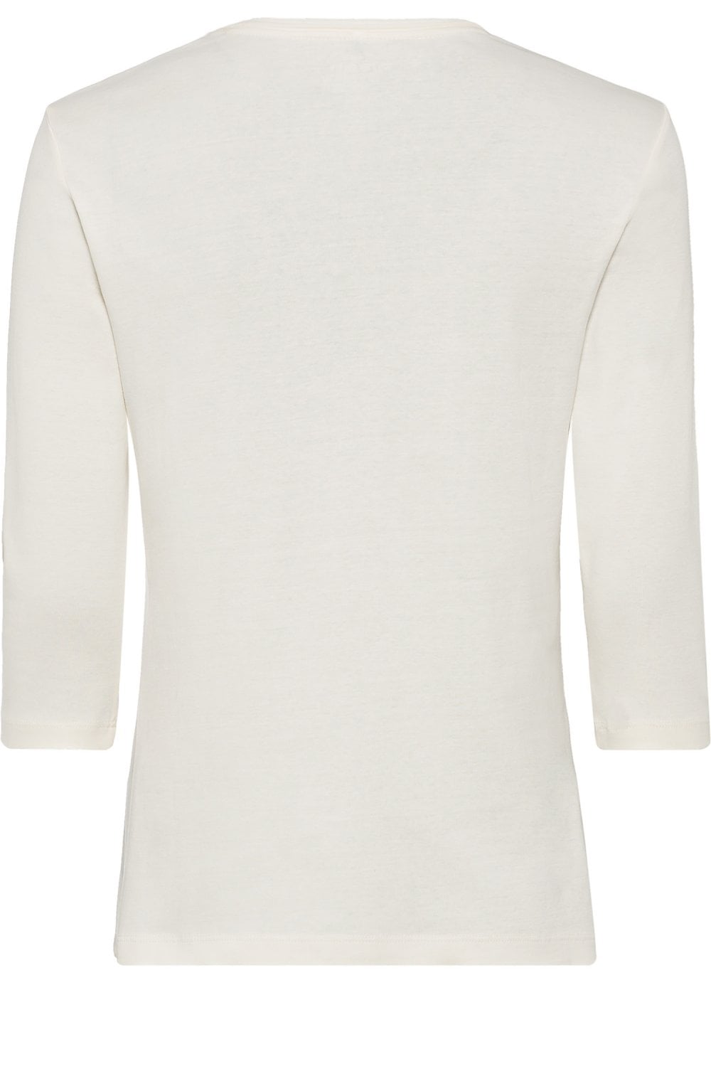 Vanilla White Bold Front Design Top