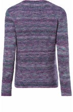 Violet Mixed Knit Jumper
