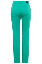 Vivid Green Mona Slim Leg Trousers