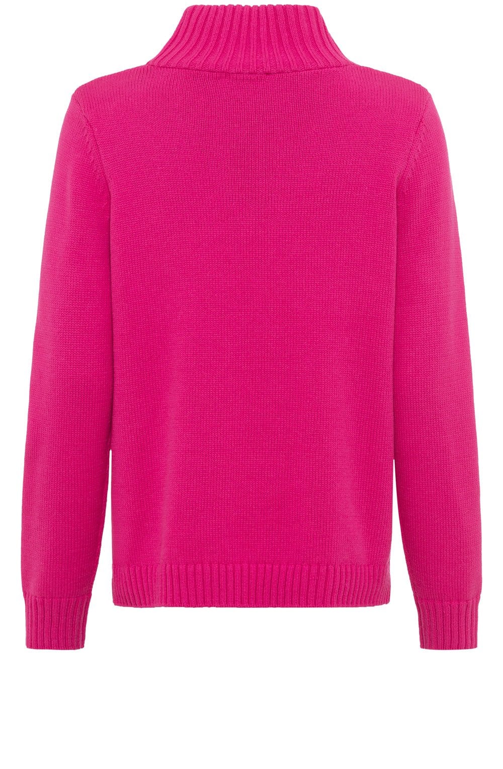Vivid Pink Cable Knit Henny Jumper