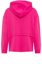 Vivid Pink Hooded Cora Sweater