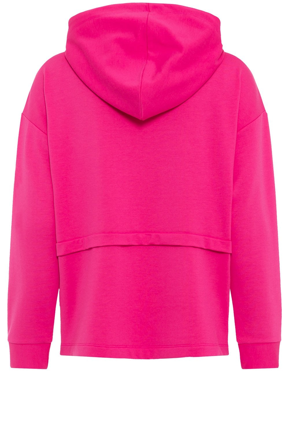 Vivid Pink Hooded Cora Sweater