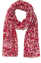 Vivid Pink Lightweight Scarf