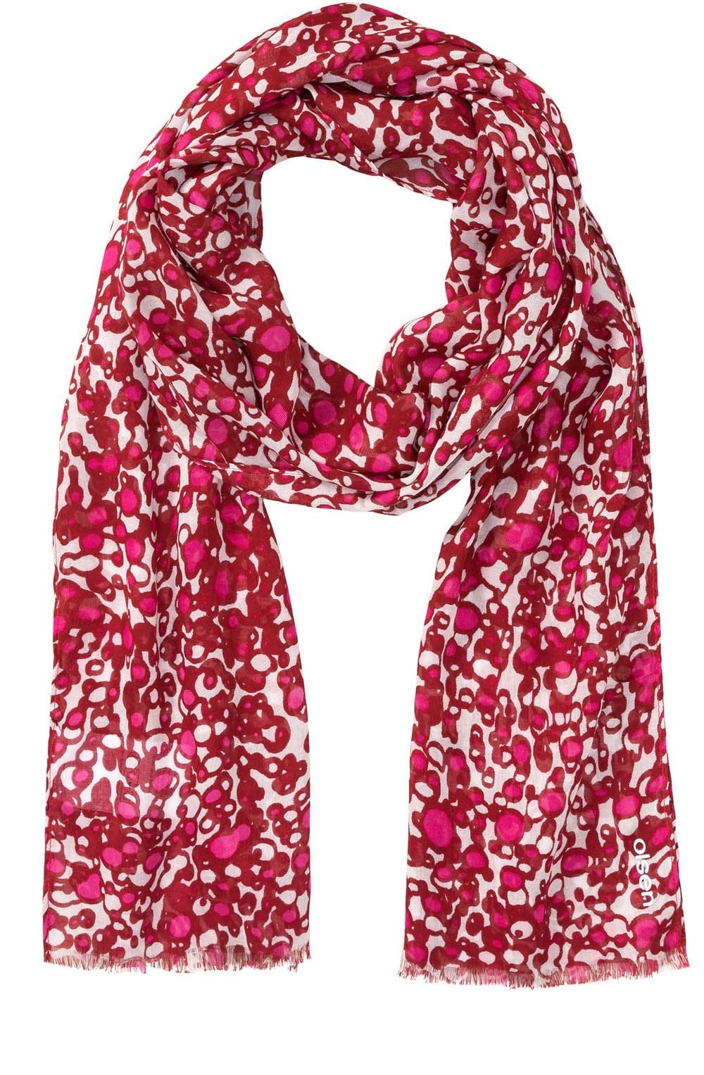 Vivid Pink Lightweight Scarf