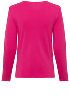 Vivid Pink Long Sleeve Edda Top