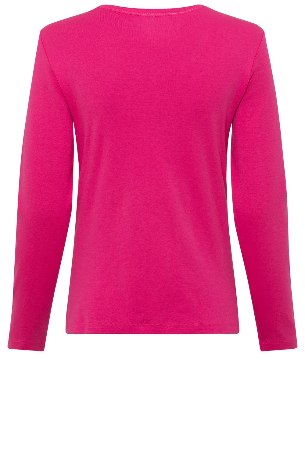Vivid Pink Long Sleeve Edda Top