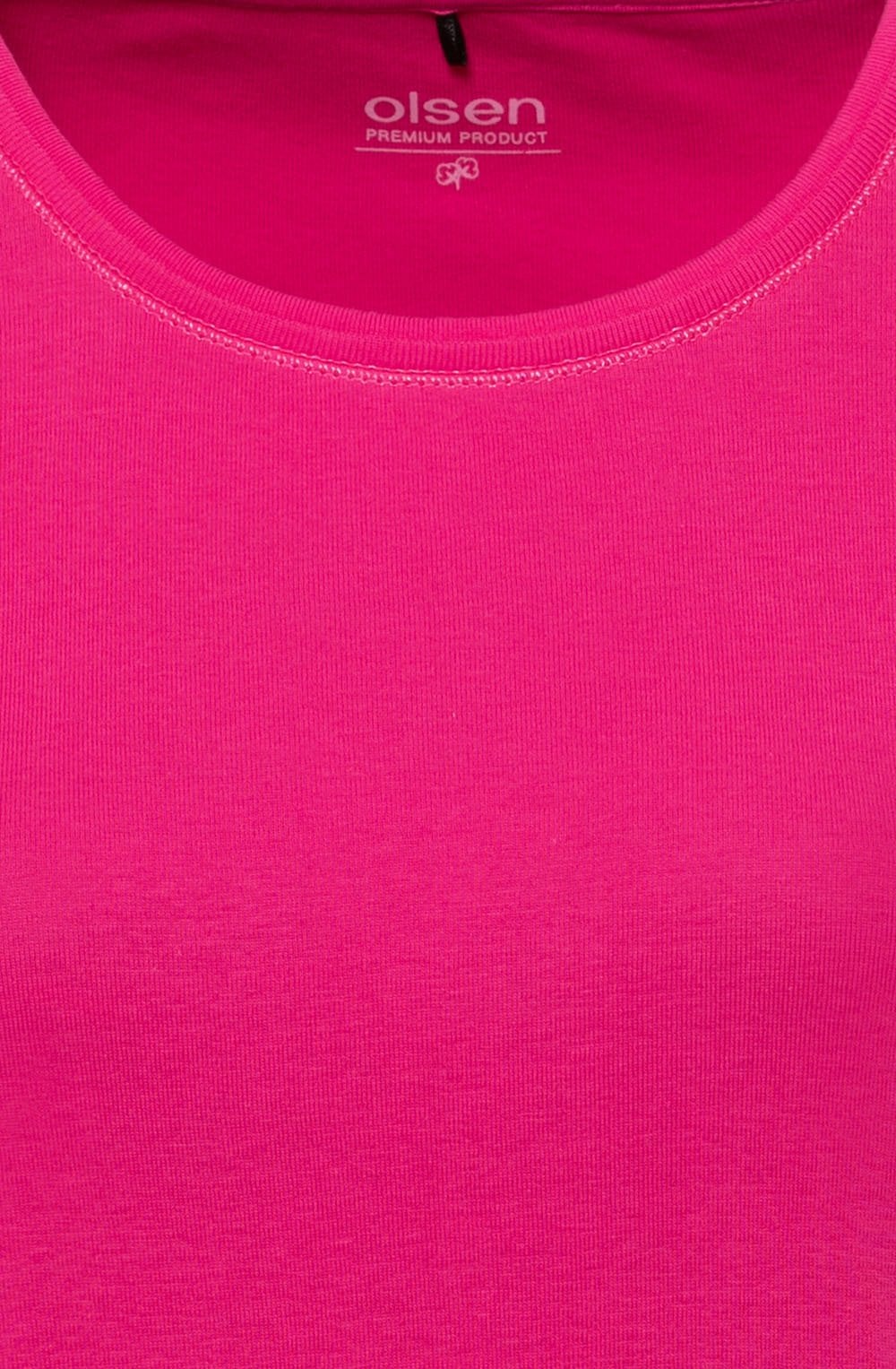 Vivid Pink Long Sleeve Edda Top