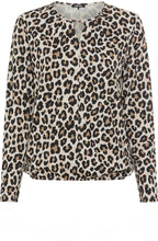 Warm Biscuit Leopard Print Clara Top
