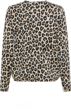 Warm Biscuit Leopard Print Clara Top