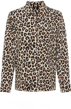 Warm Biscuit Leopard Print Shirt