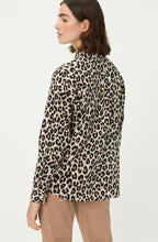 Warm Biscuit Leopard Print Shirt