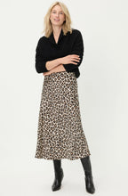 Warm Biscuit Leopard Print Skirt