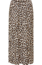 Warm Biscuit Leopard Print Skirt