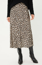 Warm Biscuit Leopard Print Skirt