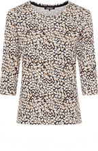 Warm Biscuit Patterned Edda Top