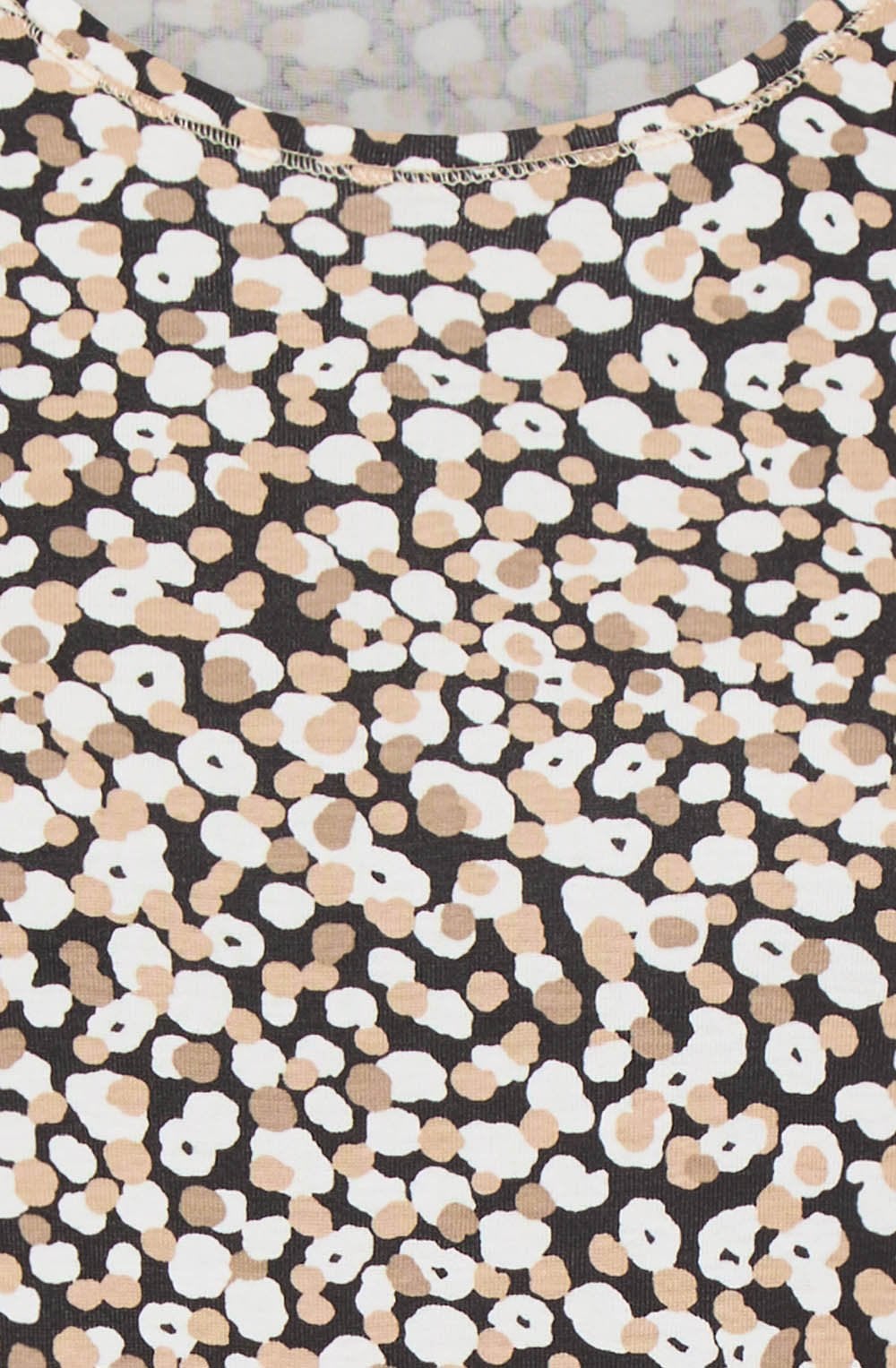 Warm Biscuit Patterned Edda Top