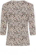 Warm Biscuit Patterned Edda Top