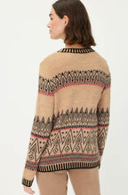 Warm Biscuit Patterned Knit Henny Jumper
