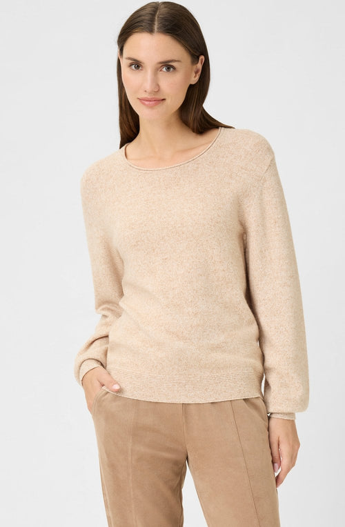 Warm Biscuit Round Neck Henny Jumper