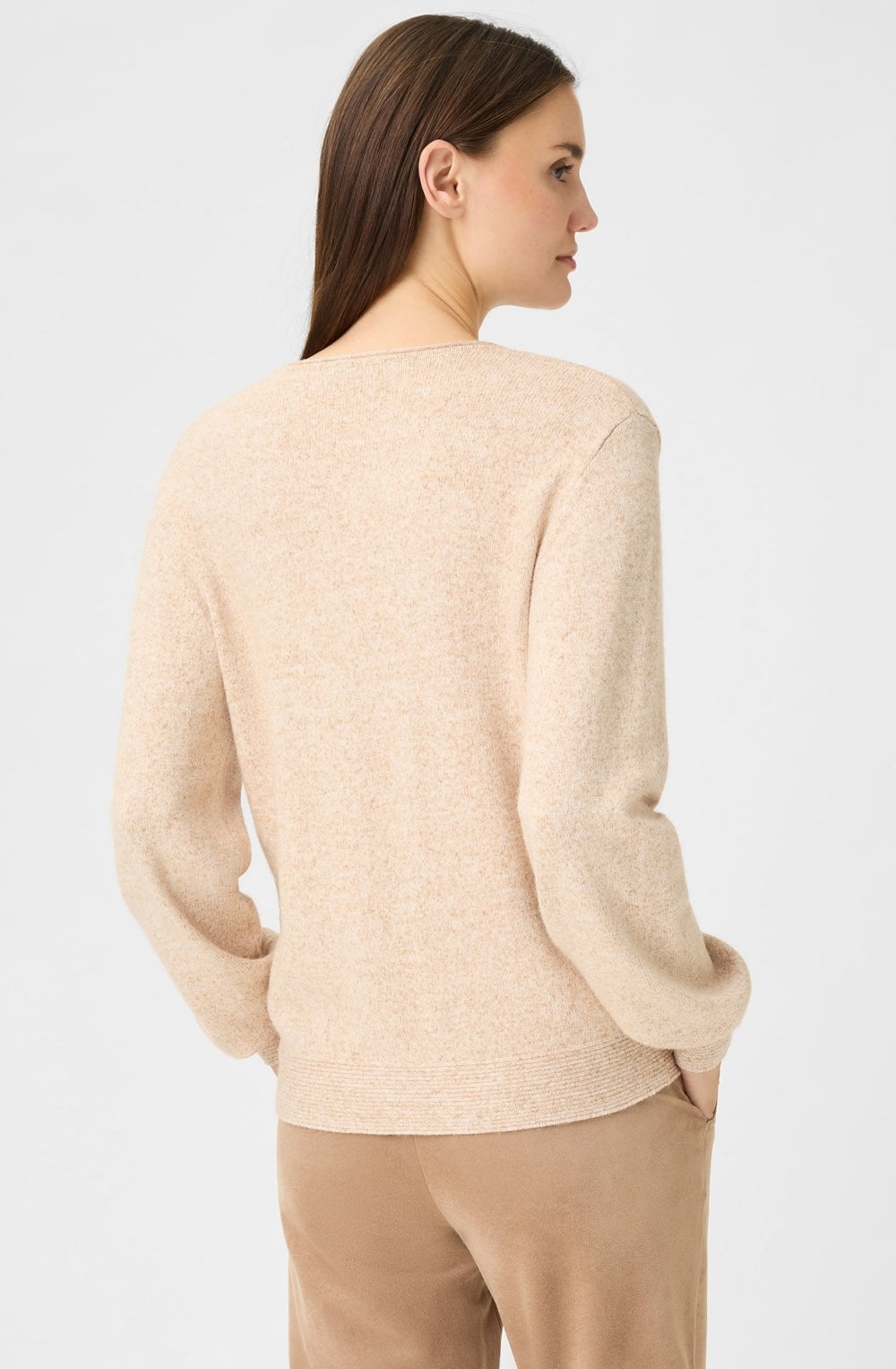 Warm Biscuit Round Neck Henny Jumper