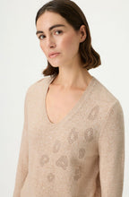 Warm Biscuit Studded Animal Spot Henny Jumper