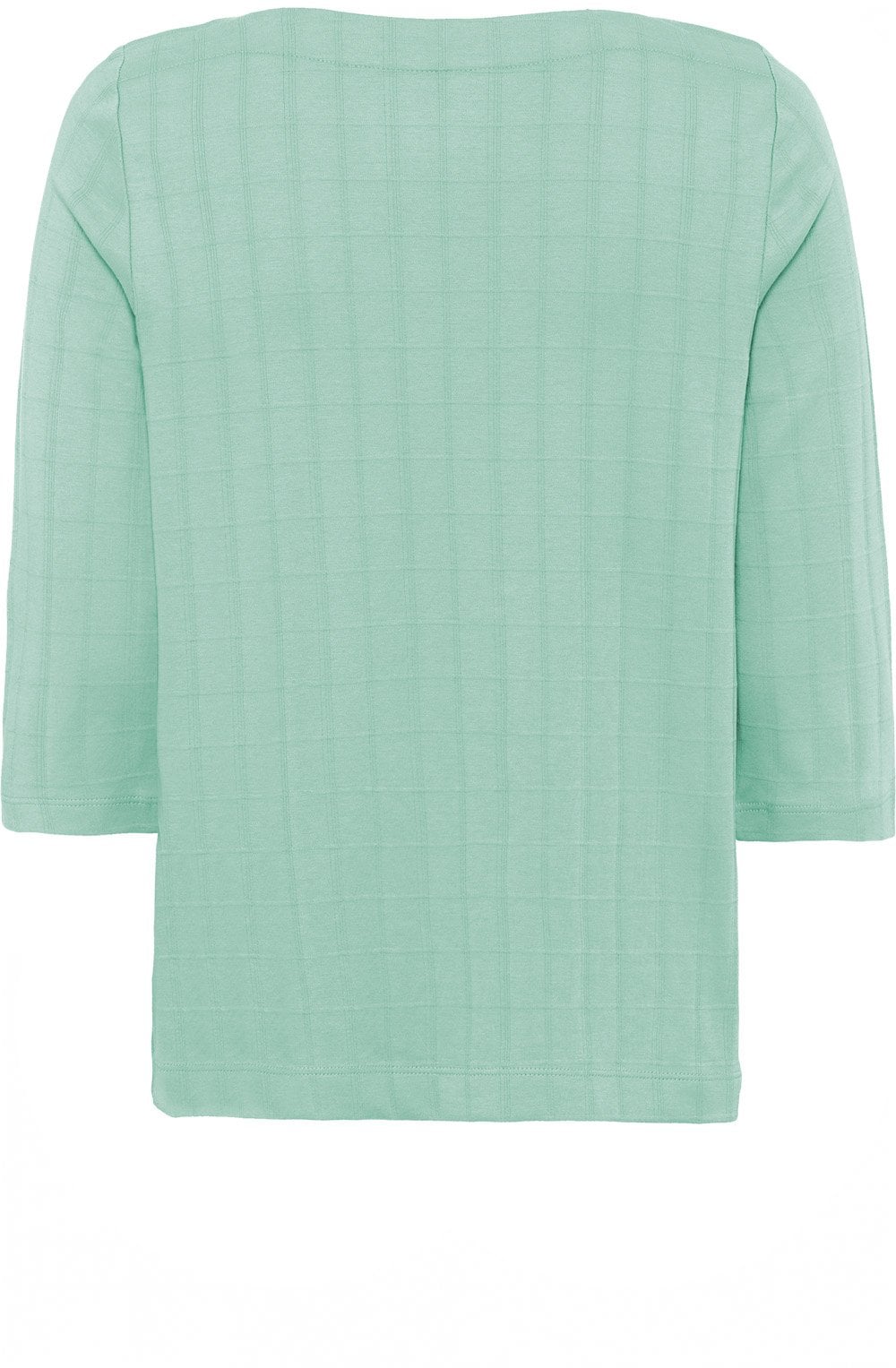 Wasabi Embossed Check Design Top