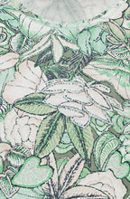 Wasabi Floral Design Sleeve Top