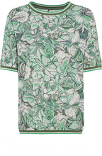 Wasabi Floral Print Casual T Shirt
