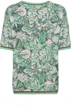 Wasabi Floral Print Casual T Shirt