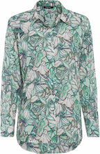 Wasabi Green Floral Shirt