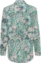 Wasabi Green Floral Shirt