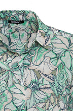 Wasabi Green Floral Shirt