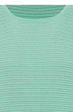 Wasabi Green Ribbed Knit Jumper