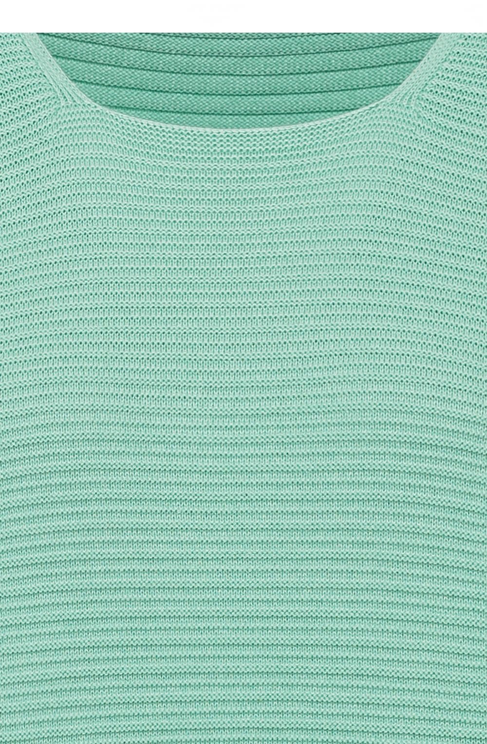 Wasabi Green Ribbed Knit Jumper